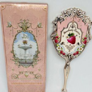 Flower Knows Strawberry Rococo Hand Mirror